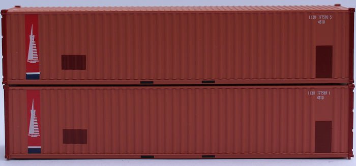 40&#39; Std height (8&#39;6&quot;) corrugated Panel side containers