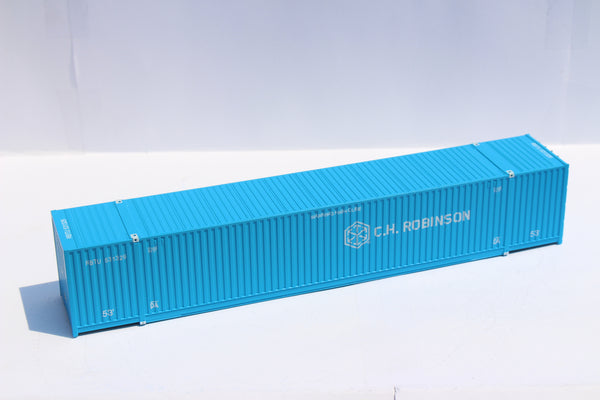 CH Robinson (HO Scale 1:87) 53' HIGH CUBE 8-55-8, 3 pack of containers with IBC castings. JTC # 953027