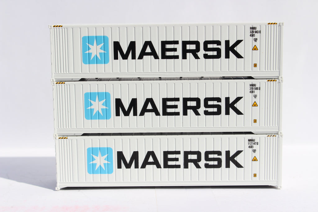 Maersk Scheme 40' HC Reefer Set (6 reefers) JTC# 406555