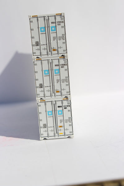 Maersk Scheme 40' HC Reefer Set (6 reefers) JTC# 406555