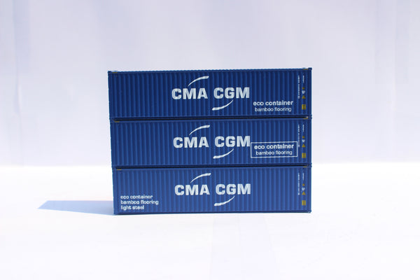 CMA CGM mixed scheme (6 Pack) - 40' High cube with magnets. JTC # 405189