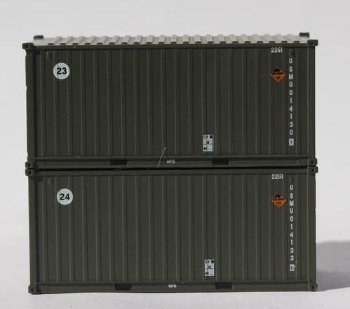 USMU B, MILITARY SERIES 20' Std. height containers with Magnetic system, JTC-205450