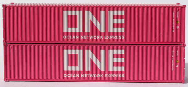 ONE (magenta) UETU- JTC # 405337 40' Standard height (8'6") corrugated side set #4