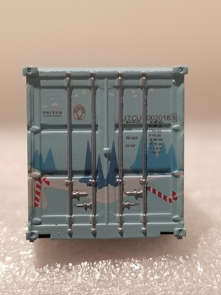 "VS" 2018 JTCU Holiday 20' Std. height container with Magnetic system, Corrugated-side. JTC-205391