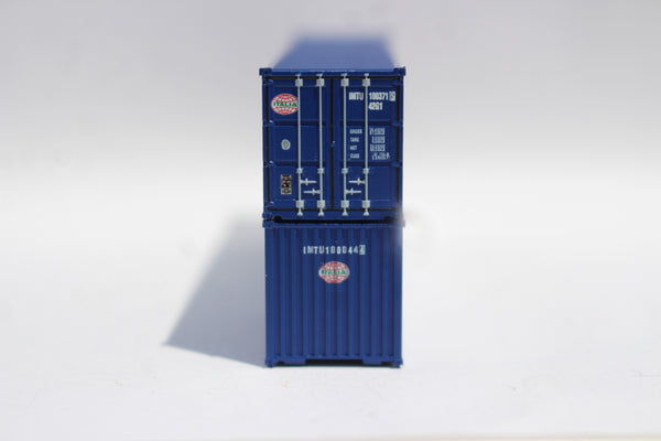 Italia Set #1, 40' Std. Height containers, Corrugated-side. JTC# 405359