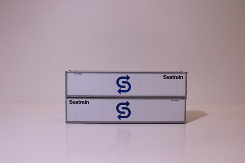 SEATRAIN 40' Standard height (8'6") Smooth-side containers . JTC # 405665