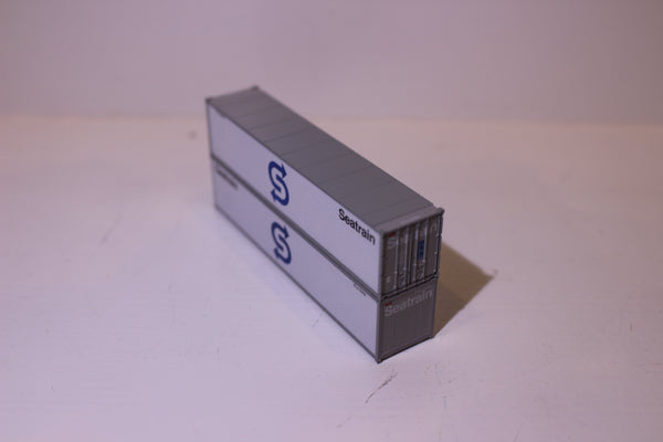 SEATRAIN 40' Standard height (8'6") Smooth-side containers . JTC # 405665
