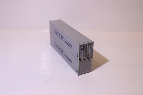 NYK LINE 40' Standard height (8'6") Smooth-side containers . JTC # 405670