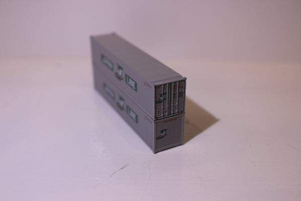 JAPAN LINE 40' Standard height (8'6") Smooth-side containers . JTC # 405659