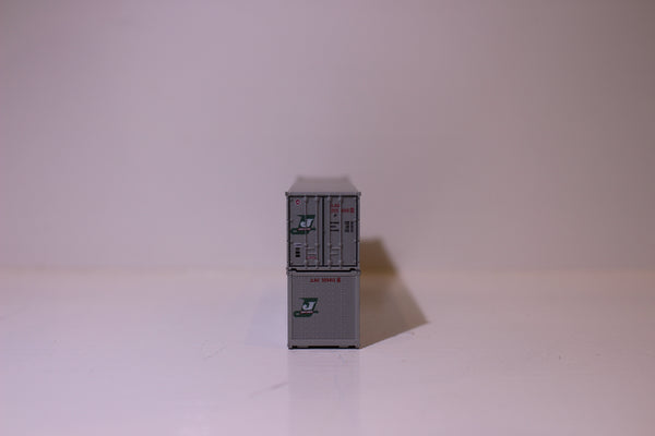 JAPAN LINE 40' Standard height (8'6") Smooth-side containers . JTC # 405659