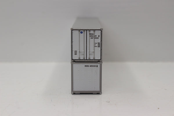 NOL 40' Standard height (8'6") Smooth-side containers . JTC # 405658