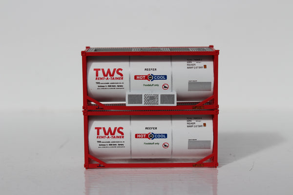 TWS 20' Standard Tank Container (full wrap around walkway) 205211 SOLD OUT
