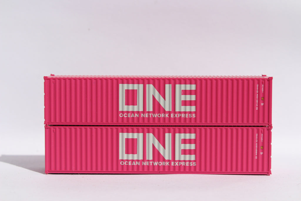ONE (magenta)- JTC # 405313 40' Standard height (8'6") corrugated side steel containers SOLD OUT