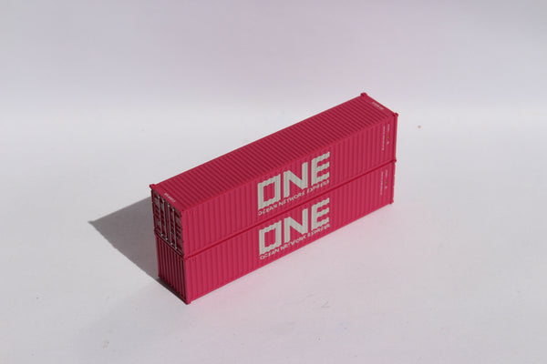 ONE (magenta)- JTC # 405313 40' Standard height (8'6") corrugated side steel containers SOLD OUT