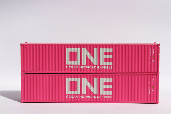 ONE UETU(magenta)- JTC # 405324 40' Standard height (8'6") corrugated side steel containers