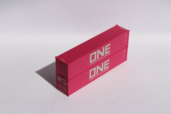 ONE UETU(magenta)- JTC # 405324 40' Standard height (8'6") corrugated side steel containers