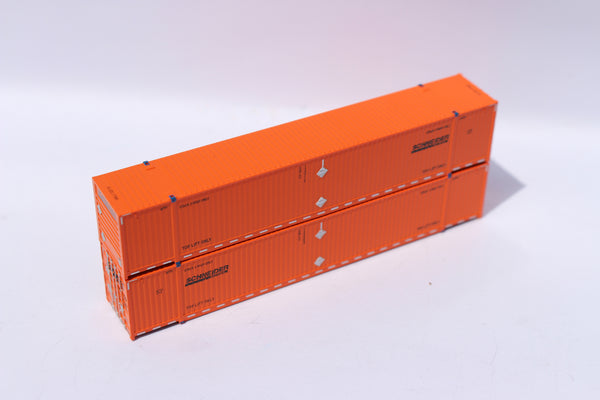 SCHNEIDER SET#1 - 53' HIGH CUBE 8-55-8 corrugated containers with stackable Magnetic system. JTC # 537004 SOLD OUT