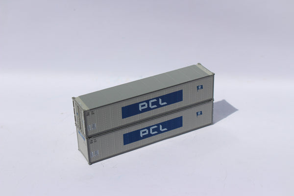 PCL 40' Standard height (8'6") Smooth-side containers. 405661