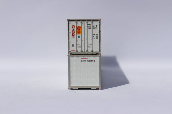 OOCL / DART 40' Standard height (8'6") Smooth-side containers. 405654