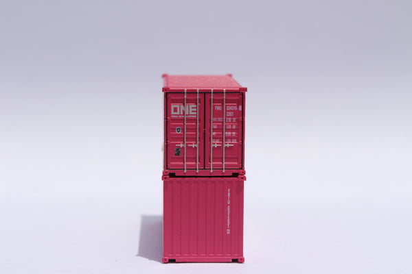 ONE (FBIU) 20' Std. height containers with Magnetic system, Corrugated-side. JTC-205366