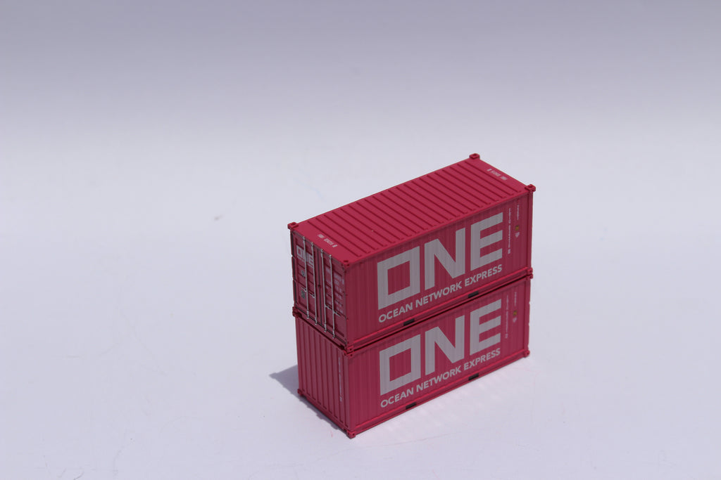 ONE (FBIU) 20' Std. height containers with Magnetic system, Corrugated-side. JTC-205366