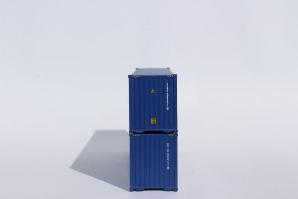 CMA CGM MIX PACK A - 40' HIGH CUBE containers with Magnetic system, Corrugated-side. JTC# 405090M