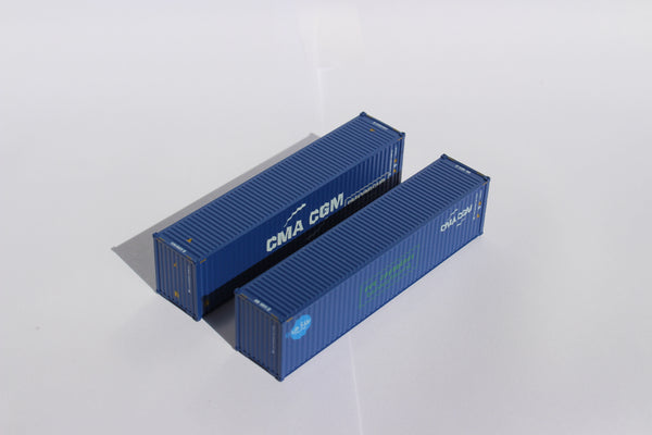 CMA CGM MIX PACK A - 40' HIGH CUBE containers with Magnetic system, Corrugated-side. JTC# 405090M