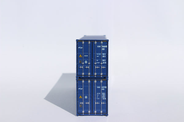 CMA CGM MIX PACK B - 40' HIGH CUBE containers with Magnetic system, Corrugated-side. JTC# 405092M