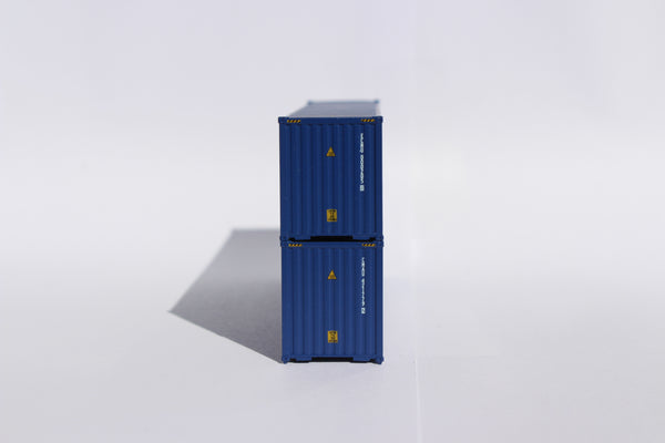 CMA CGM MIX PACK B - 40' HIGH CUBE containers with Magnetic system, Corrugated-side. JTC# 405092M