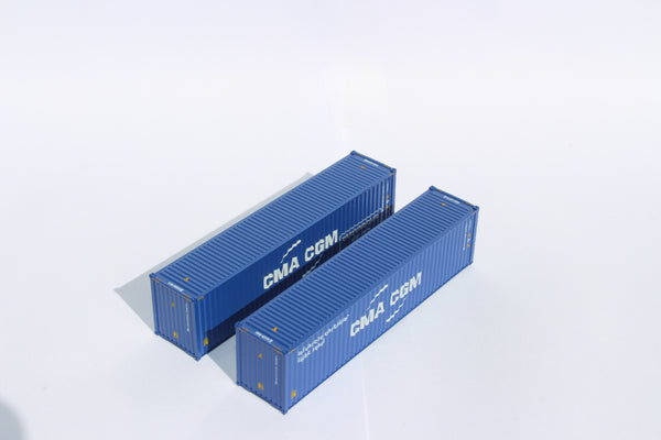 CMA CGM MIX PACK B - 40' HIGH CUBE containers with Magnetic system, Corrugated-side. JTC# 405092M