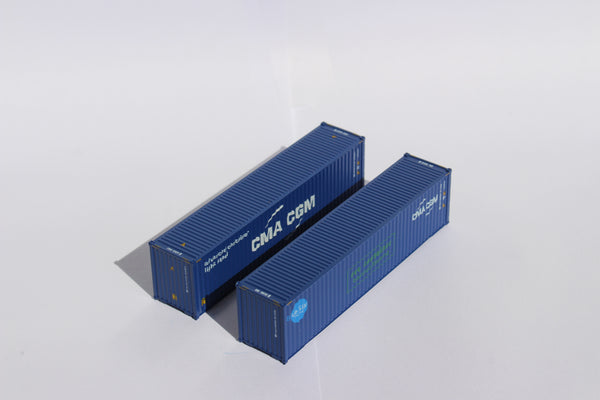 CMA CGM MIX PACK C - 40' HIGH CUBE containers with Magnetic system, Corrugated-side. JTC# 405089M