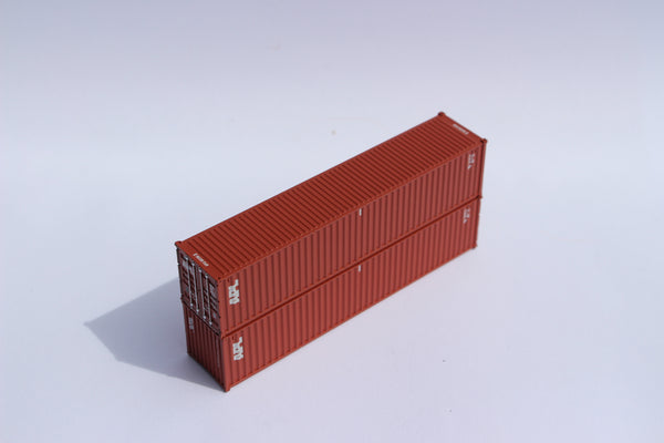 APL (brown) JTC # 405302 APL 40' Standard height (8'6") corrugated side steel containers