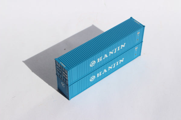 HANJIN 40' Std. (8'6") corrugated Panel side containers JTC # 405520