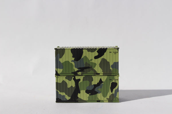 APMU CAMO 'A', MILITARY SERIES 20' Std. height containers with Magnetic system. JTC-205389  SOLD OUT