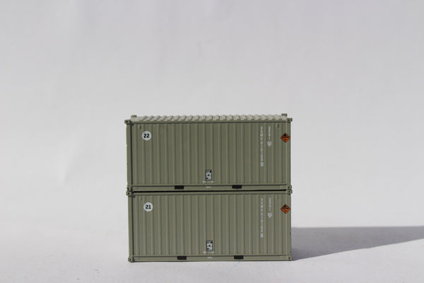 USMU 'A', MILITARY SERIES 20' Std. height containers with Magnetic system. JTC-205449