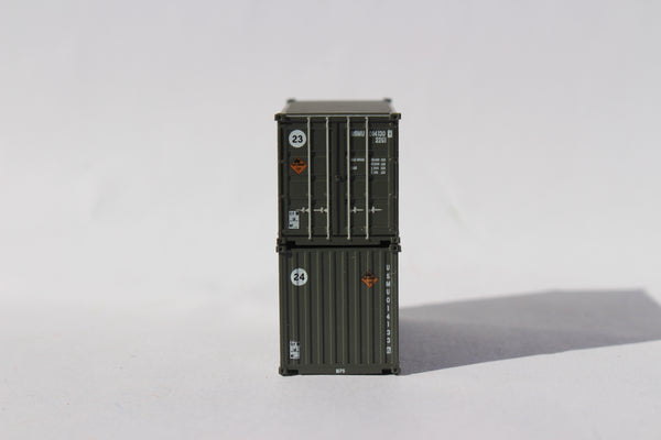 USMU B, MILITARY SERIES 20' Std. height containers with Magnetic system, JTC-205450