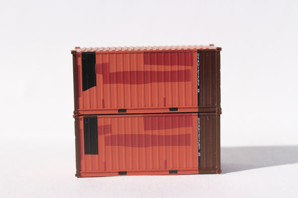 USAU Brown patch A, MILITARY SERIES US ARMY Patched  20' Std. height containers with Magnetic system, JTC-205458