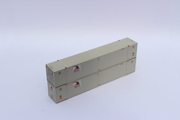 "VS" Brooks Transportation 53' HIGH CUBE 6-42-6 corrugated containers with Magnetic system. JTC# 535091