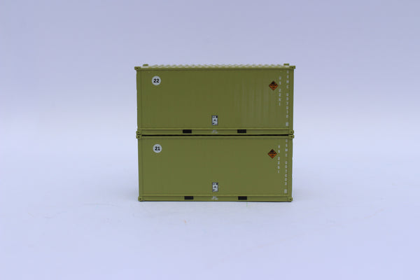 205456 USMC Military (Marines)  MILITARY SERIES 20' Std. height containers with Magnetic system, JTC-205456