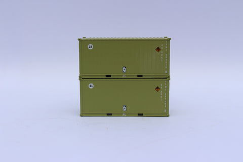 205456 USMC Military (Marines)  MILITARY SERIES 20' Std. height containers with Magnetic system, JTC-205456