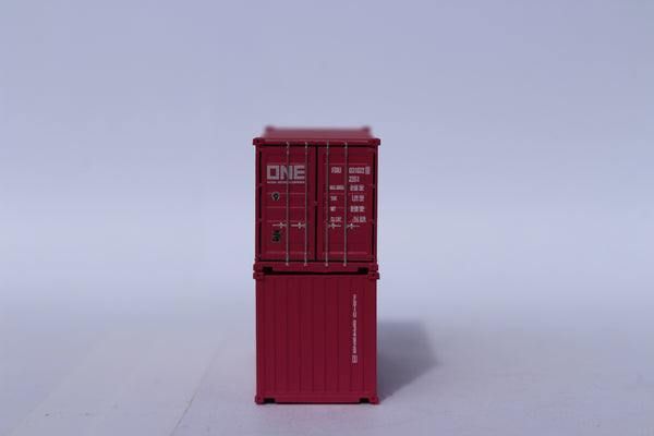 ONE SET #3 (FBIU) 20' Std. height containers with Magnetic system, Corrugated-side. JTC-205445
