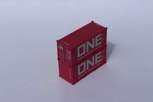 ONE SET #3 (FBIU) 20' Std. height containers with Magnetic system, Corrugated-side. JTC-205445