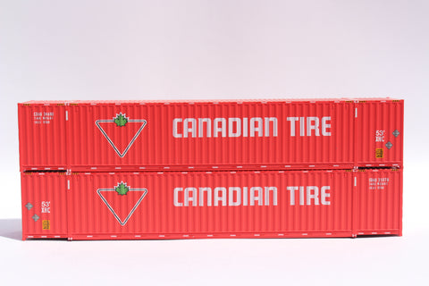 Canadian Tire - Set #3, 53' HIGH CUBE 6-42-6 corrugated containers with Magnetic system, Corrugated-side. JTC # 535064