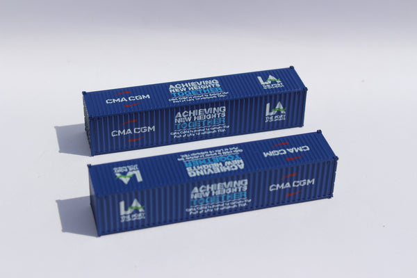 CMA CGM 'Port of LA 10 Millionth TEU' - 40' Std. Replica container,  JTC # 405350