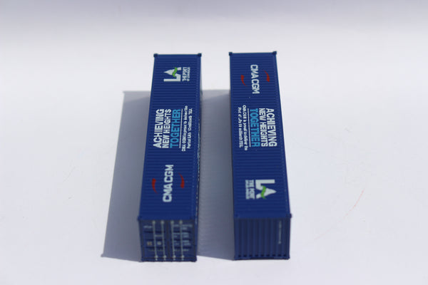 CMA CGM 'Port of LA 10 Millionth TEU' - 40' Std. Replica container,  JTC # 405350