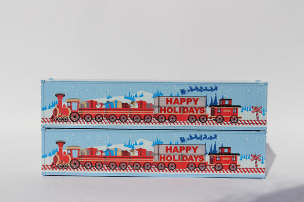 "VS" 2021 Holiday unit - 40' Smooth-side containers with Magnetic system. JTC# 405694