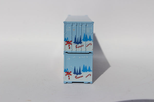 "VS" 2021 Holiday unit - 40' Smooth-side containers with Magnetic system. JTC# 405694