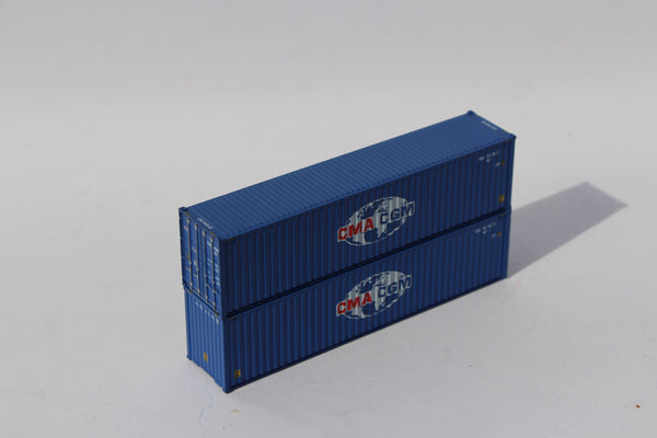 CMA CGM (Globe logo) 40' High Cube contaniers JTC # 405103