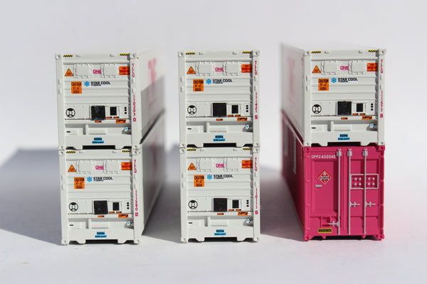 ONE Scheme 40' HC Reefer Set (5 reefers, 1 power generator) JTC# 406501