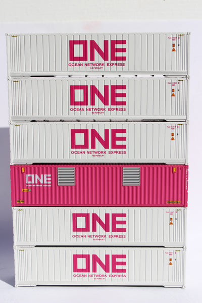 ONE Scheme 40' HC Reefer Set (5 reefers, 1 power generator) JTC# 406501
